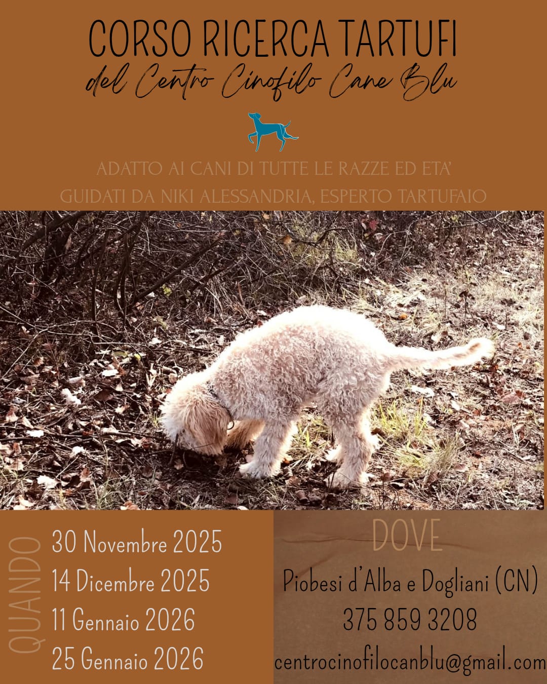 2025 / 2026 – Corso Ricerca Tartufi