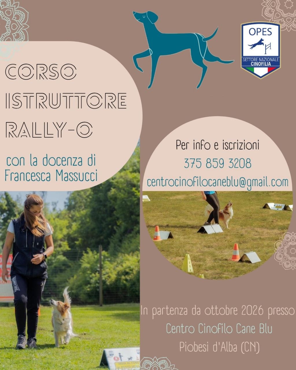 02/10/2026 – 21/02/2027 Corso Istruttore RALLY-O